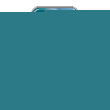 Силиконовый чехол на OPPO Reno16 с принтом Голубые цветы