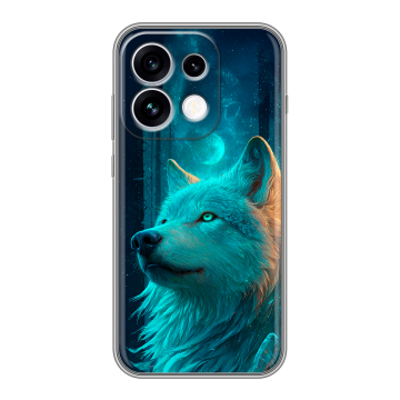Силиконовый чехол на OPPO Reno16 с принтом бабочки саккура Силиконовый чехол на OPPO Reno16 с принтом бабочки саккура