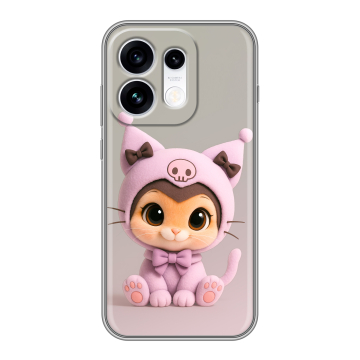Силиконовый чехол на OPPO Reno16 с принтом Куроми Kuromi 