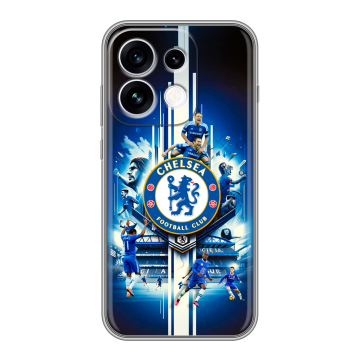 Силиконовый чехол на OPPO Reno16 с принтом Chelsea Челси