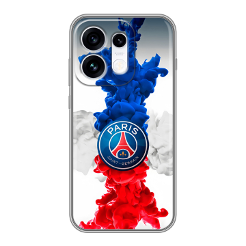 Силиконовый чехол на OPPO Reno16 с принтом PSG ПСЖ