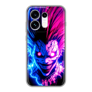Силиконовый чехол на OPPO Reno16 с принтом Death note Тетрадь смерти