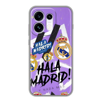 Силиконовый чехол на OPPO Reno16 с принтом Real Madrid Реал Мадрид