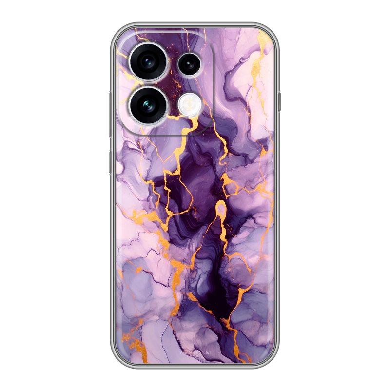 Силиконовый чехол на OPPO Reno16 с принтом Мрамор Силиконовый чехол на OPPO Reno16 с принтом Мрамор