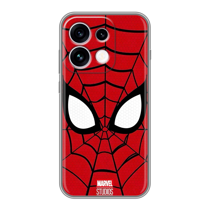 Силиконовый чехол на OPPO Reno16 с принтом человек паук spiderman Силиконовый чехол на OPPO Reno16 с принтом человек паук spiderman