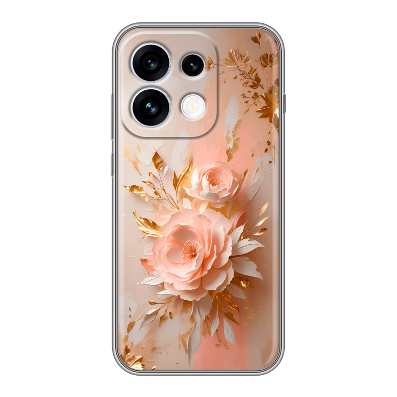 Силиконовый чехол на OPPO Reno16 с принтом женский Силиконовый чехол на OPPO Reno16 с принтом женский