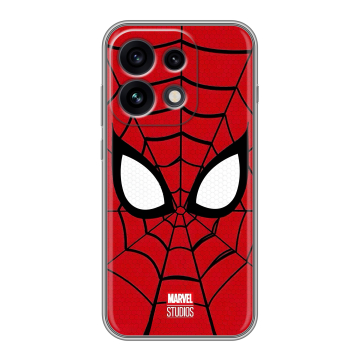Силиконовый чехол на OPPO Reno 16 Pro с принтом человек паук spiderman Силиконовый чехол на OPPO Reno 16 Pro с принтом человек паук spiderman