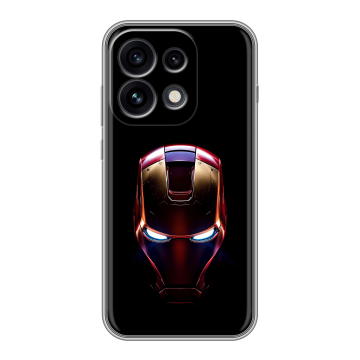 Силиконовый чехол на OPPO Reno 16 Pro с принтом IronMan Железный человек