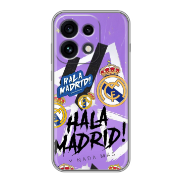 Силиконовый чехол на OPPO Reno 16 Pro с принтом Real Madrid Реал Мадрид