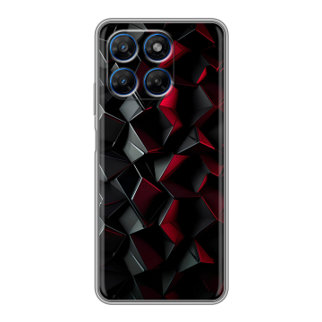 Силиконовый чехол на Motorola Moto G37 с принтом Абстракция
