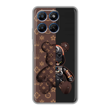 Силиконовый чехол на Motorola Moto G37 с принтом Луи робот