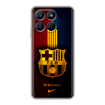 Силиконовый чехол на Motorola Moto G37 с принтом Барселона Barcelona