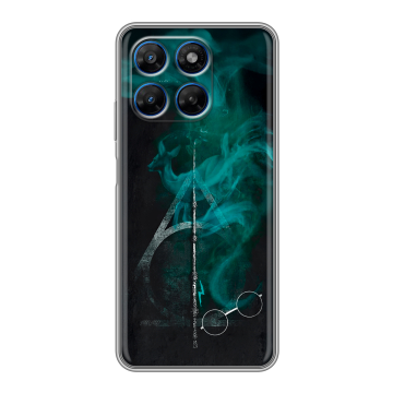 Силиконовый чехол на Motorola Moto G37 с принтом Гарри Поттер Harry Potter