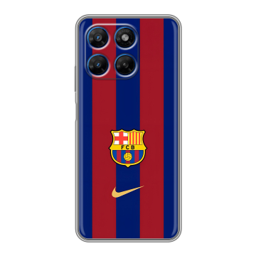 Силиконовый чехол на Motorola Moto G37 с принтом Барселона Barcelona