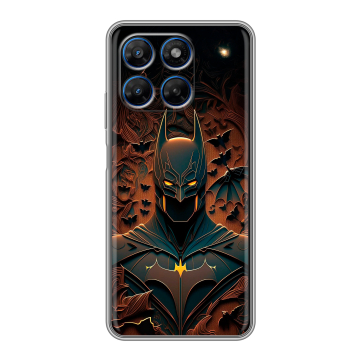 Силиконовый чехол на Motorola Moto G37 с принтом Batman Бэтмен Силиконовый чехол на Motorola Moto G37 с принтом Batman Бэтмен