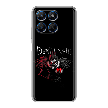 Силиконовый чехол на Motorola Moto G37 с принтом Death note Тетрадь смерти