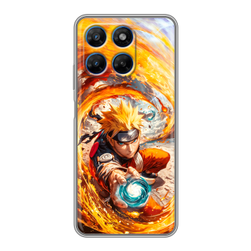 Силиконовый чехол на Motorola Moto G37 с принтом Аниме Наруто Naruto