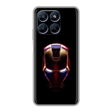 Силиконовый чехол на Motorola Moto G37 с принтом IronMan Железный человек