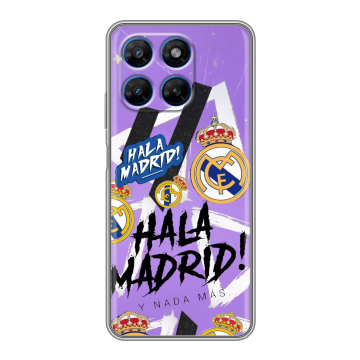 Силиконовый чехол на Motorola Moto G37 с принтом Real Madrid Реал Мадрид