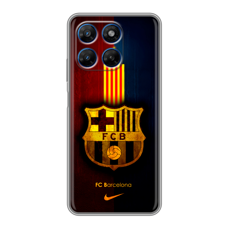 Силиконовый чехол на Motorola Moto G37 с принтом Барселона Barcelona Силиконовый чехол на Motorola Moto G37 с принтом Барселона Barcelona