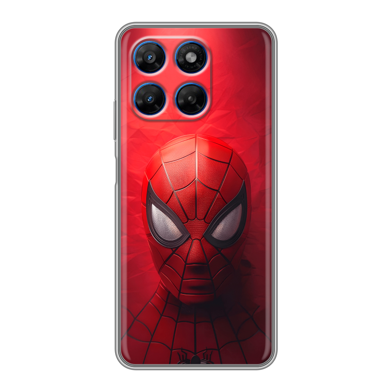 Силиконовый чехол на Motorola Moto G37 с принтом Spiderman Человек паук Силиконовый чехол на Motorola Moto G37 с принтом Spiderman Человек паук