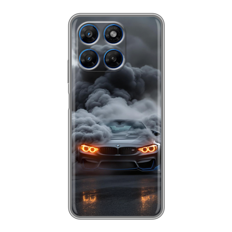 Силиконовый чехол на Motorola Moto G37 с принтом BMW БМВ Силиконовый чехол на Motorola Moto G37 с принтом BMW БМВ
