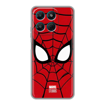 Силиконовый чехол на Motorola Moto G37 Power с принтом человек паук spiderman