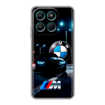 Силиконовый чехол на Motorola Moto G37 Power с принтом БМВ BMW