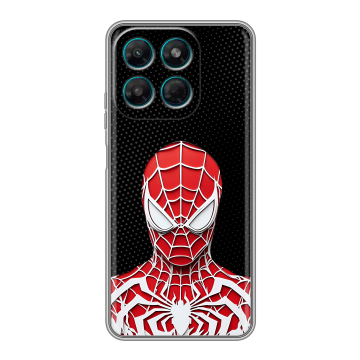 Силиконовый чехол на Motorola Moto G37 Power с принтом человек паук spiderman Силиконовый чехол на Motorola Moto G37 Power с принтом человек паук spiderman