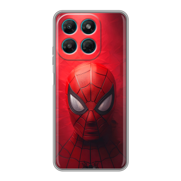 Силиконовый чехол на Motorola Moto G37 Power с принтом Spiderman Человек паук Силиконовый чехол на Motorola Moto G37 Power с принтом Spiderman Человек паук