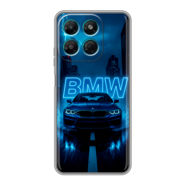 Силиконовый чехол на Motorola Moto G37 Power с принтом BMW БМВ Силиконовый чехол на Motorola Moto G37 Power с принтом BMW БМВ