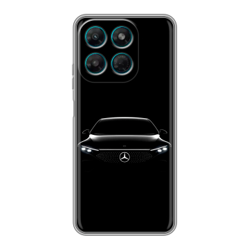 Силиконовый чехол на Motorola Moto G37 Power с принтом Mercedes Мерседес Силиконовый чехол на Motorola Moto G37 Power с принтом Mercedes Мерседес