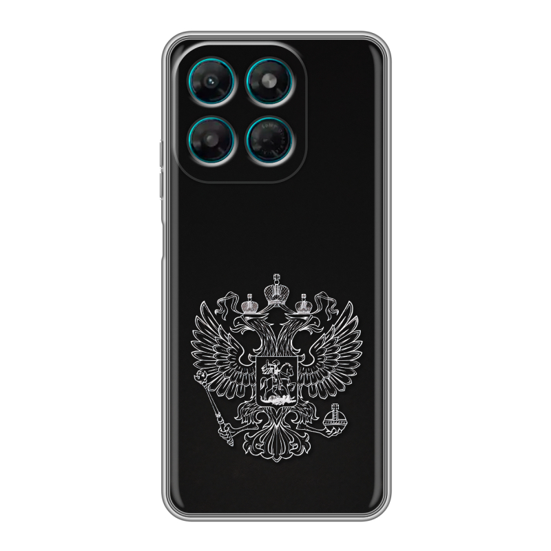 Силиконовый чехол на Motorola Moto G37 Power с принтом Герб России Силиконовый чехол на Motorola Moto G37 Power с принтом Герб России
