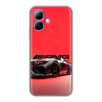 Силиконовый чехол на Infinix Smart 20 с принтом Мерседес Mercedes AMG Силиконовый чехол на Infinix Smart 20 с принтом Мерседес Mercedes AMG