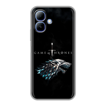 Силиконовый чехол на Infinix Smart 20 с принтом Игра Престолов Game Thrones