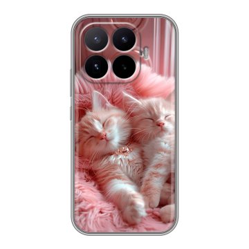 Силиконовый чехол на Xiaomi 17T с принтом котята котики Силиконовый чехол на Xiaomi 17T с принтом котята котики