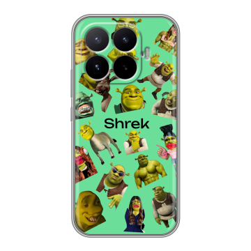 Силиконовый чехол на Xiaomi 17T с принтом Шрек Shrek Силиконовый чехол на Xiaomi 17T с принтом Шрек Shrek
