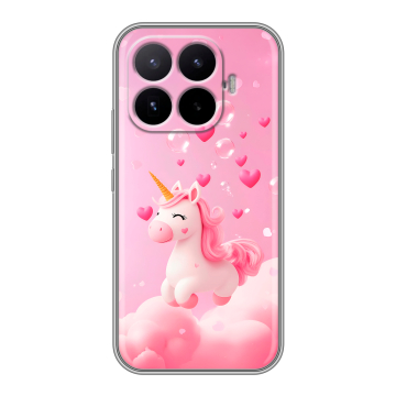 Силиконовый чехол на Xiaomi 17T с принтом Единорог Силиконовый чехол на Xiaomi 17T с принтом Единорог