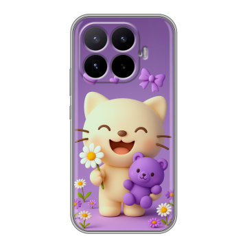 Силиконовый чехол на Xiaomi 17T с принтом для девочек Силиконовый чехол на Xiaomi 17T с принтом для девочек