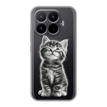 Силиконовый чехол на Xiaomi 17T с принтом Котенок Силиконовый чехол на Xiaomi 17T с принтом Котенок