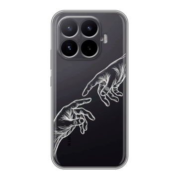 Силиконовый чехол на Xiaomi 17T с принтом Сотворение мира Силиконовый чехол на Xiaomi 17T с принтом Сотворение мира