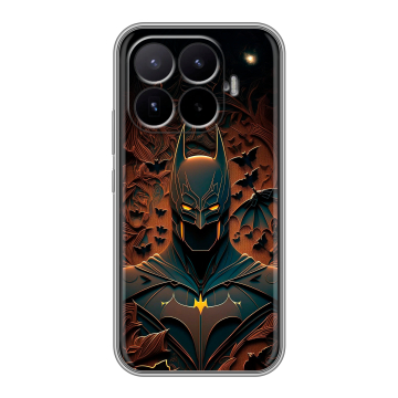 Силиконовый чехол на Xiaomi 17T с принтом Batman Бэтмен