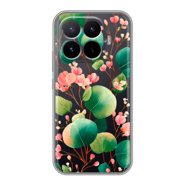 Силиконовый чехол на Xiaomi 17T с принтом женский