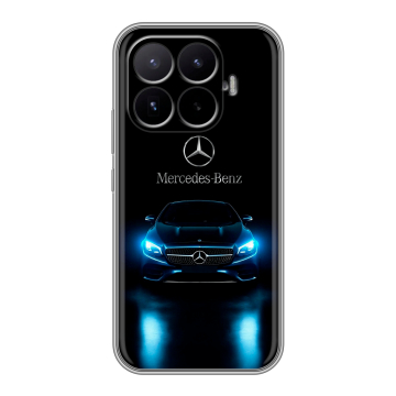 Силиконовый чехол на Xiaomi 17T с принтом Mercedes Мерседес Силиконовый чехол на Xiaomi 17T с принтом Mercedes Мерседес