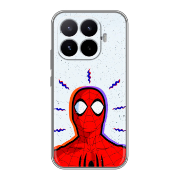 Силиконовый чехол на Xiaomi 17T с принтом Spiderman Человек паук