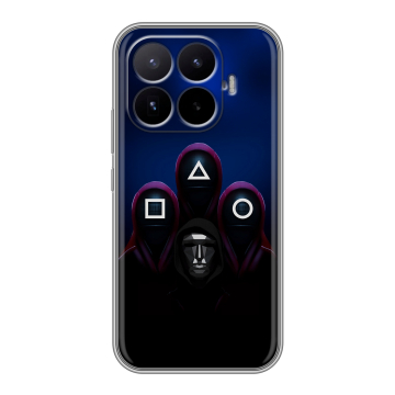 Силиконовый чехол на Xiaomi 17T с принтом Игра Кальмара