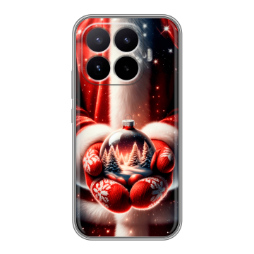 Силиконовый чехол на Xiaomi 17T с принтом Новый год