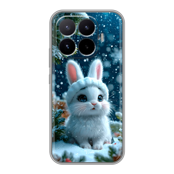 Силиконовый чехол на Xiaomi 17T с принтом Новый год