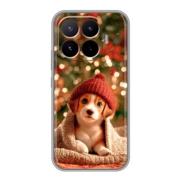 Силиконовый чехол на Xiaomi 17T с принтом Новый год