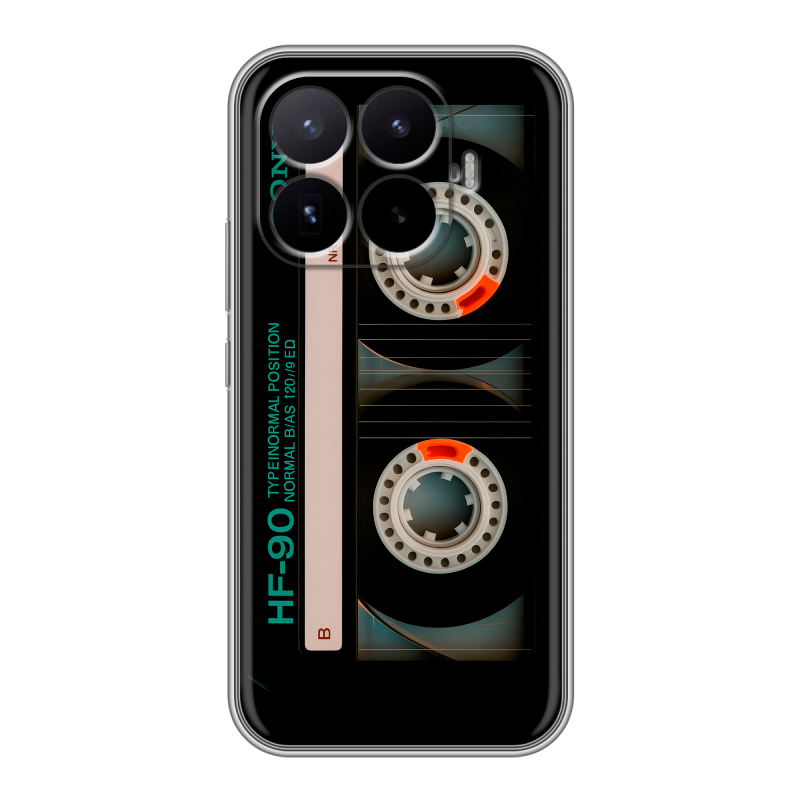 Силиконовый чехол на Xiaomi 17T с принтом Кассета Силиконовый чехол на Xiaomi 17T с принтом Кассета